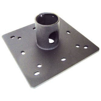 Video Mount Products 1.5" PIPE CEILING PLATE WITH CABLE PASS